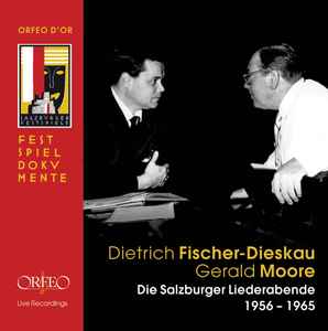 Dietrich Fischer-Dieskau - Salzburger Liederabende, 1956-1965 album cover