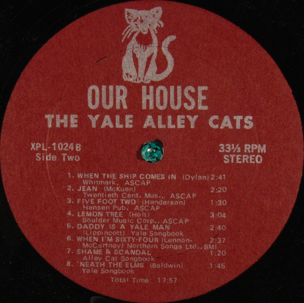 Album herunterladen Yale Alley Cats, The - Our House