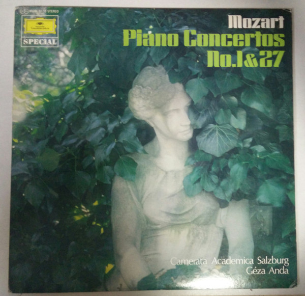 ladda ner album Géza Anda, Wolfgang Amadeus Mozart, Camerata Academica Salzburg - Piano Concertos No1 27