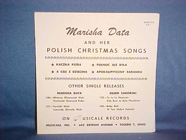 baixar álbum Marisha Data - Polish Christmas Songs