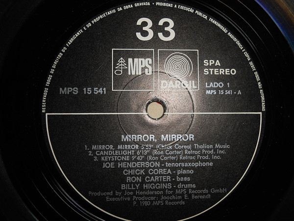 Album herunterladen Joe Henderson - Mirror Mirror