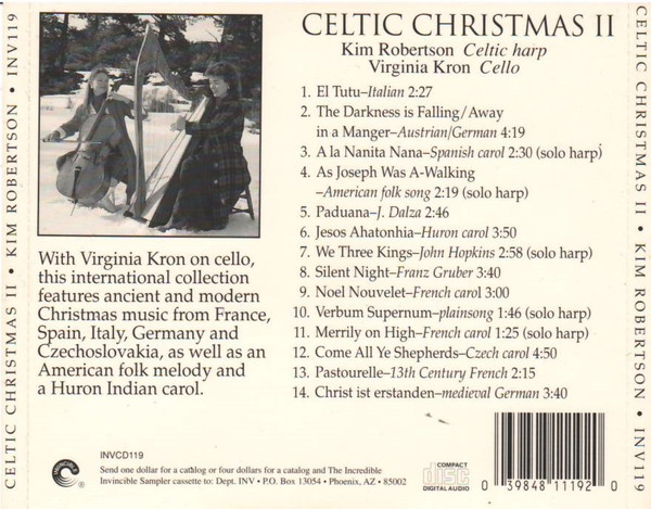 Album herunterladen Kim Robertson, Virginia Kron - Celtic Christmas II