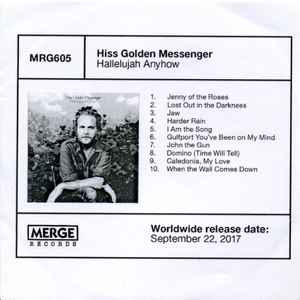 Hiss Golden Messenger - Hallelujah Anyhow album cover