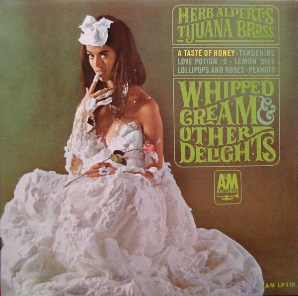 Camiseta - COVER-27-GR. Herb Alpert & The Tijuana Brass - Whipped Cream  & Other Delights