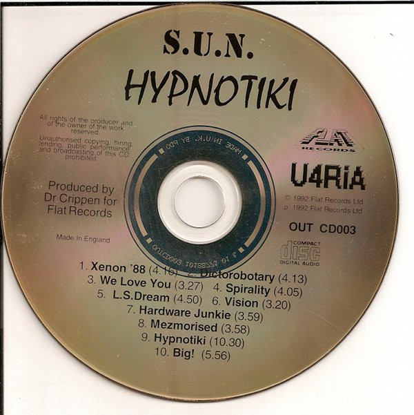 lataa albumi SUN - Hypnotiki