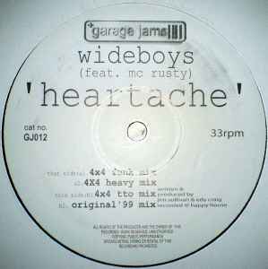 The Wideboys - Heartache album cover
