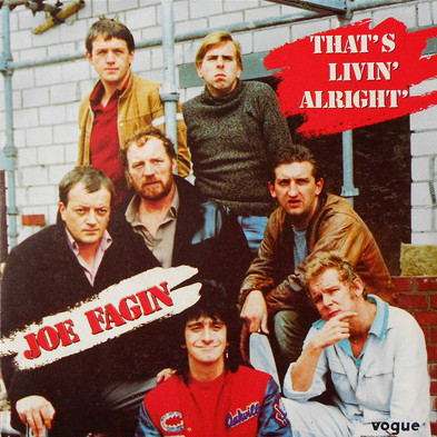 Joe Fagin 45 Rpm Record Thats Living AlRight Towerbell Records TOW 46B With PS 海外 即決