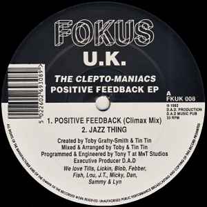 The Clepto-Maniacs - Positive Feedback EP album cover