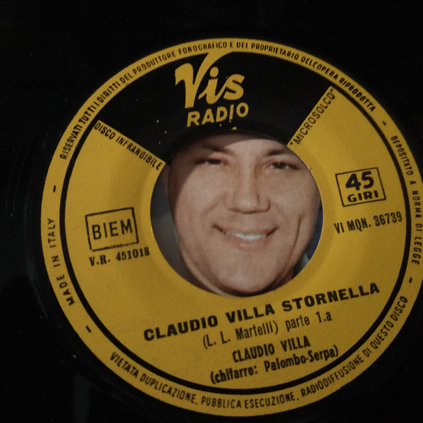 Album herunterladen Claudio Villa - Claudio Villa Stornella 1a e 2a Parte