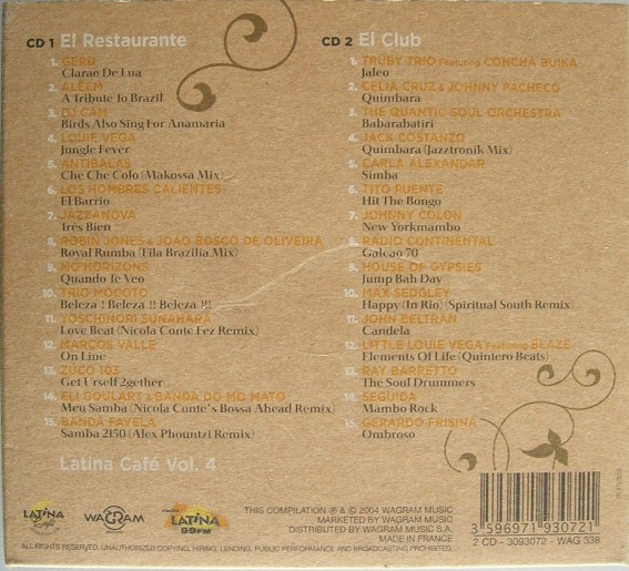 télécharger l'album Various - Latina Café Vol 4