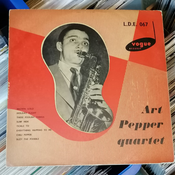 Art Pepper Quartet – Art Pepper Quartet (1953, Vinyl) - Discogs