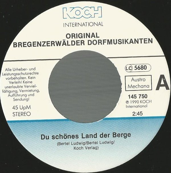 télécharger l'album Original Bregenzerwälder Dorfmusikanten - Du Schönes Land Der Berge