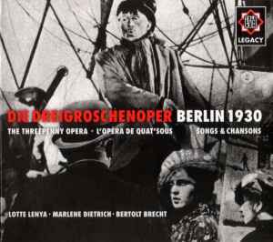 Lotte Lenya - Die Dreigroschenoper - Berlin 1930 album cover