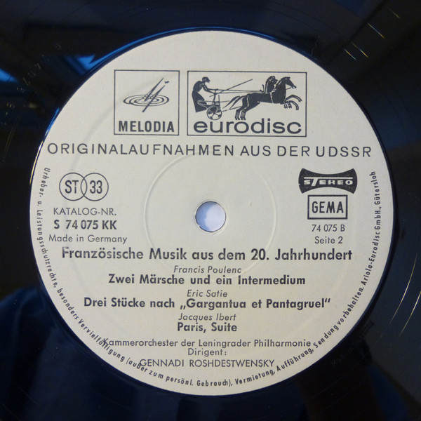 télécharger l'album Darius Milhaud Francis Poulenc Erik Satie Jacques Ibert - Französische Musik Aus Dem 20 Jahrhundert