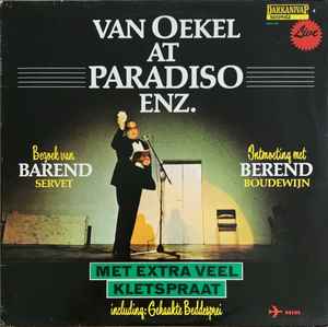 Sjef Van Oekel - Van Oekel (Live) At Paradiso Enz. album cover