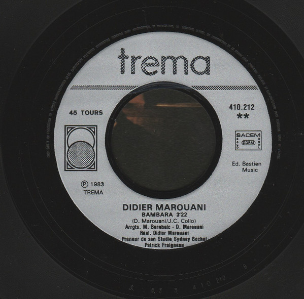 descargar álbum Didier Marouani - Rue Miodova