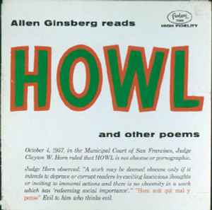 Allen Ginsberg - Howl And Other Poems album cover
