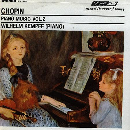 Chopin / Wilhelm Kempff – Piano Music Of Chopin Vol. II (1969