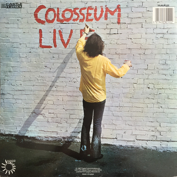 Colosseum - Colosseum Live | Castle Classics (CLALP 122) - 4