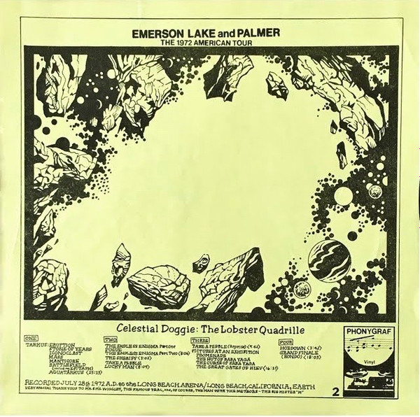 Emerson, Lake & Palmer – Celestial Doggie: The Lobster Quadrille