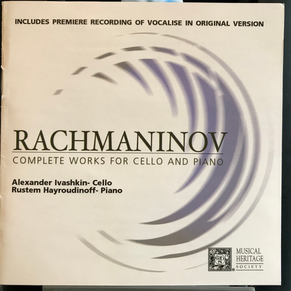 Rachmaninov, Alexander Ivashkin, Rustem Hayroudinoff – Complete