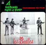 Cover of 4 Garçons Dans Le Vent - Chansons Du Film, 1964-09-11, Vinyl
