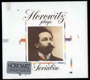 Vladimir Horowitz - Horowitz Plays Scriabin album cover