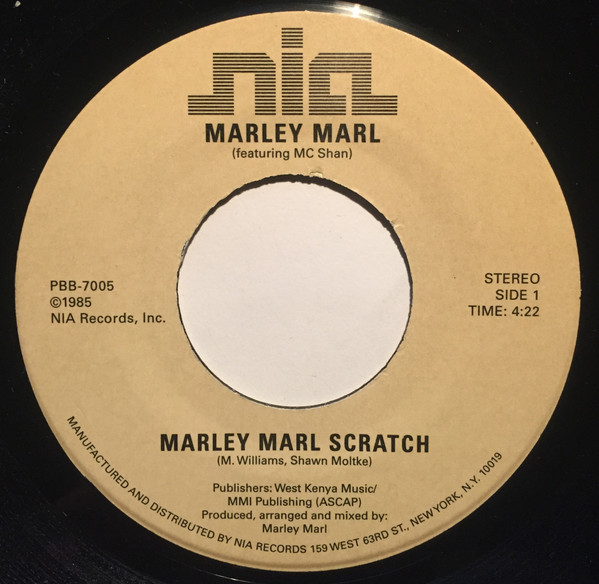 Marley Marl Featuring MC Shan – Marley Marl Scratch (2010, Vinyl 