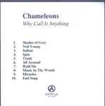 Cover of Why Call It Anything, 2001, CDr