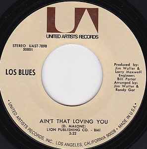 Los Blues - Ain't That Loving You / God Help Me album cover