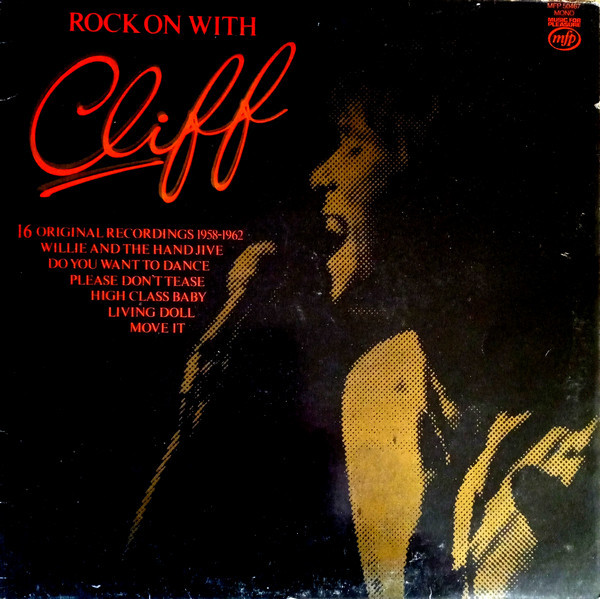 Обложка конверта виниловой пластинки Cliff Richard - Rock On With Cliff