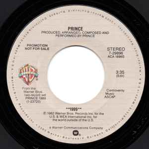 Prince – 1999 (1982, Allied Pressing, Vinyl) - Discogs