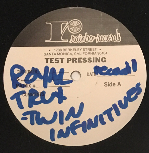 Royal Trux – Twin Infinitives (1990, Gatefold, Vinyl) - Discogs