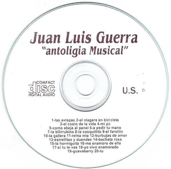 ladda ner album Juan Luis Guerra 440 - Antologia Musical