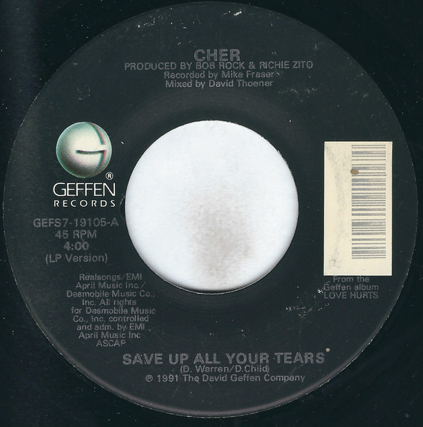 Cher – Save Up All Your Tears (1991, CD) - Discogs