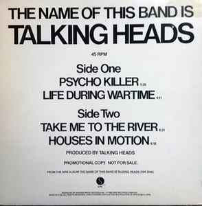 Talking Heads – The Name Of This Band Is Talking Heads (1982