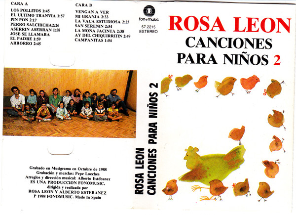 León – Canciones Niños (1988, - Discogs