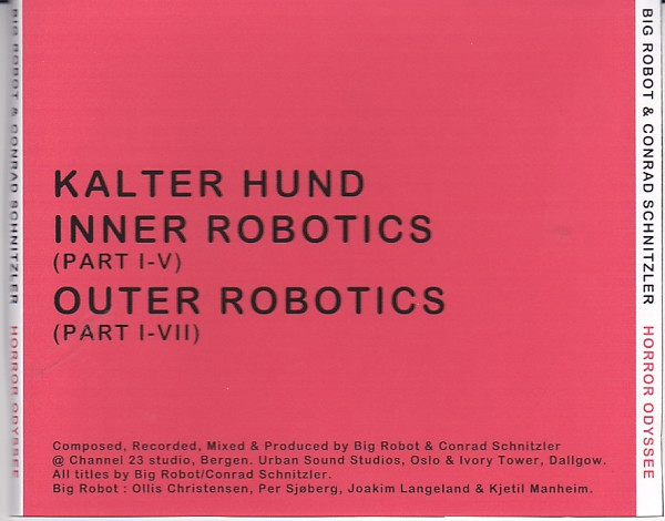 ladda ner album Big Robot & Conrad Schnitzler - Horror Odyssee