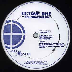 Octave One - Foundation EP album cover
