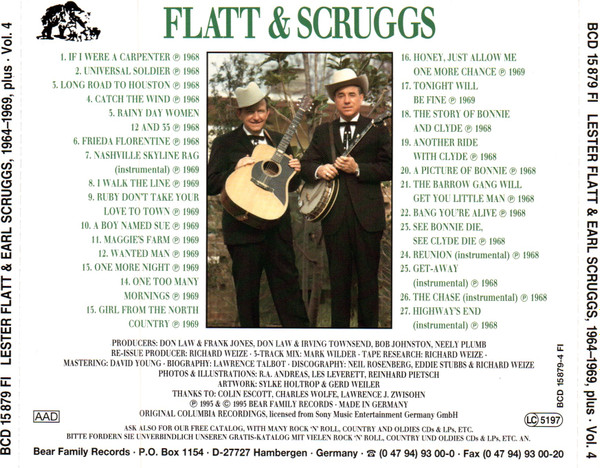 télécharger l'album Download Flatt & Scruggs - 1964 1969 Plus album