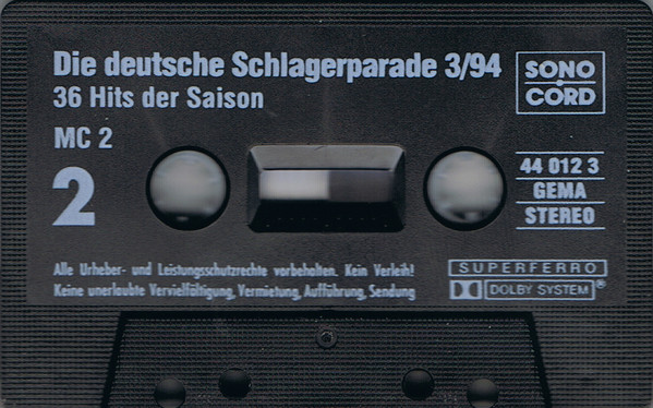 lataa albumi Various - Die Deutsche Schlagerparade 394 Folge 2