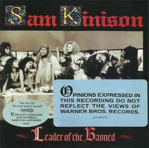 Sam Kinison - Leader Of The Banned album cover