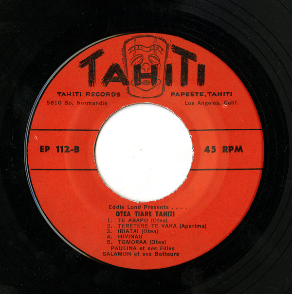 ladda ner album Otea Tiare Tahiti - Eddie Lund Presents Otea Tiare Tahiti