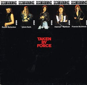 Обложка конверта виниловой пластинки Scorpions - Taken By Force