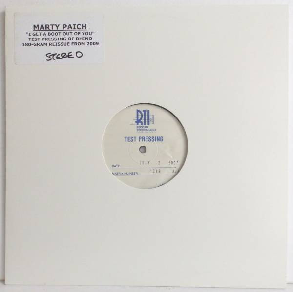 Marty Paich – I Get A Boot Out Of You (2007, Vinyl) - Discogs