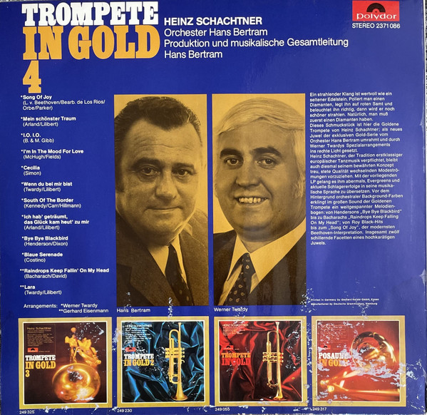 baixar álbum Heinz Schachtner - Trompete In Gold 4