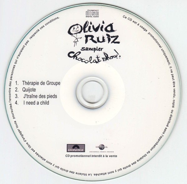 lataa albumi Olivia Ruiz - Chocolat Show