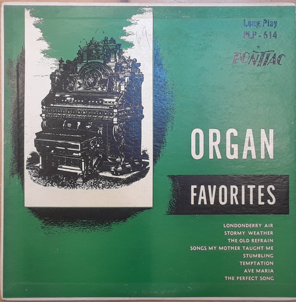 Unknown Artist Organ Favorites Vinyl Discogs