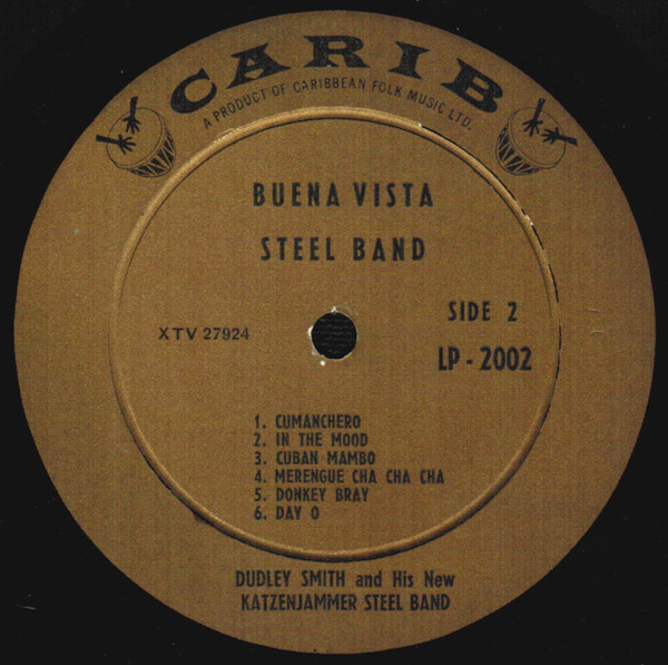 Album herunterladen Dudley Smith And His New Katzenjammer Steel Band - Buena Vista Steel Band