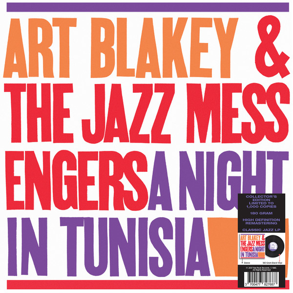 Art Blakey & The Jazz Messengers – A Night In Tunisia (2017, 180